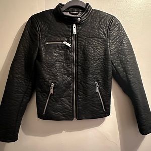 Faux Leather Jacket
